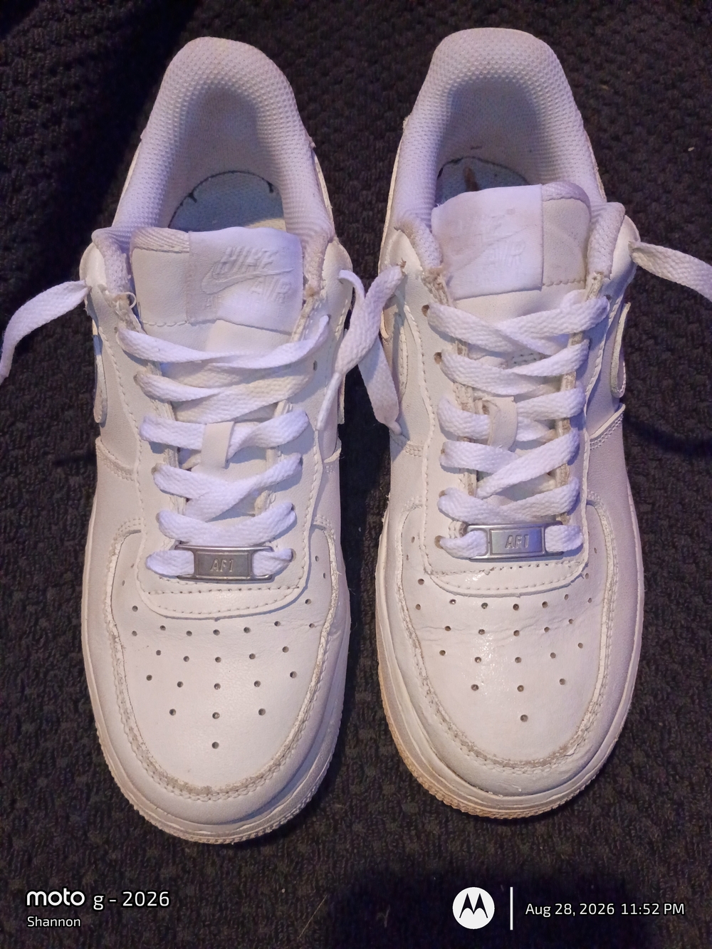 Nike White Women's Low Top Athletic Sneakers